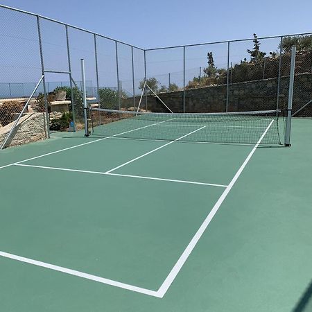 Sea Views At Villa Anemomylos With Heated Pool, Ping Pong And Tennis Agia Pelagia Eksteriør bilde