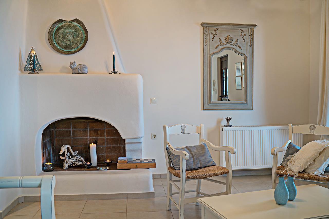 Sea Views At Villa Anemomylos With Heated Pool, Ping Pong And Tennis Agia Pelagia Eksteriør bilde