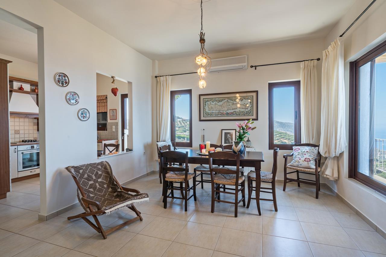 Sea Views At Villa Anemomylos With Heated Pool, Ping Pong And Tennis Agia Pelagia Eksteriør bilde
